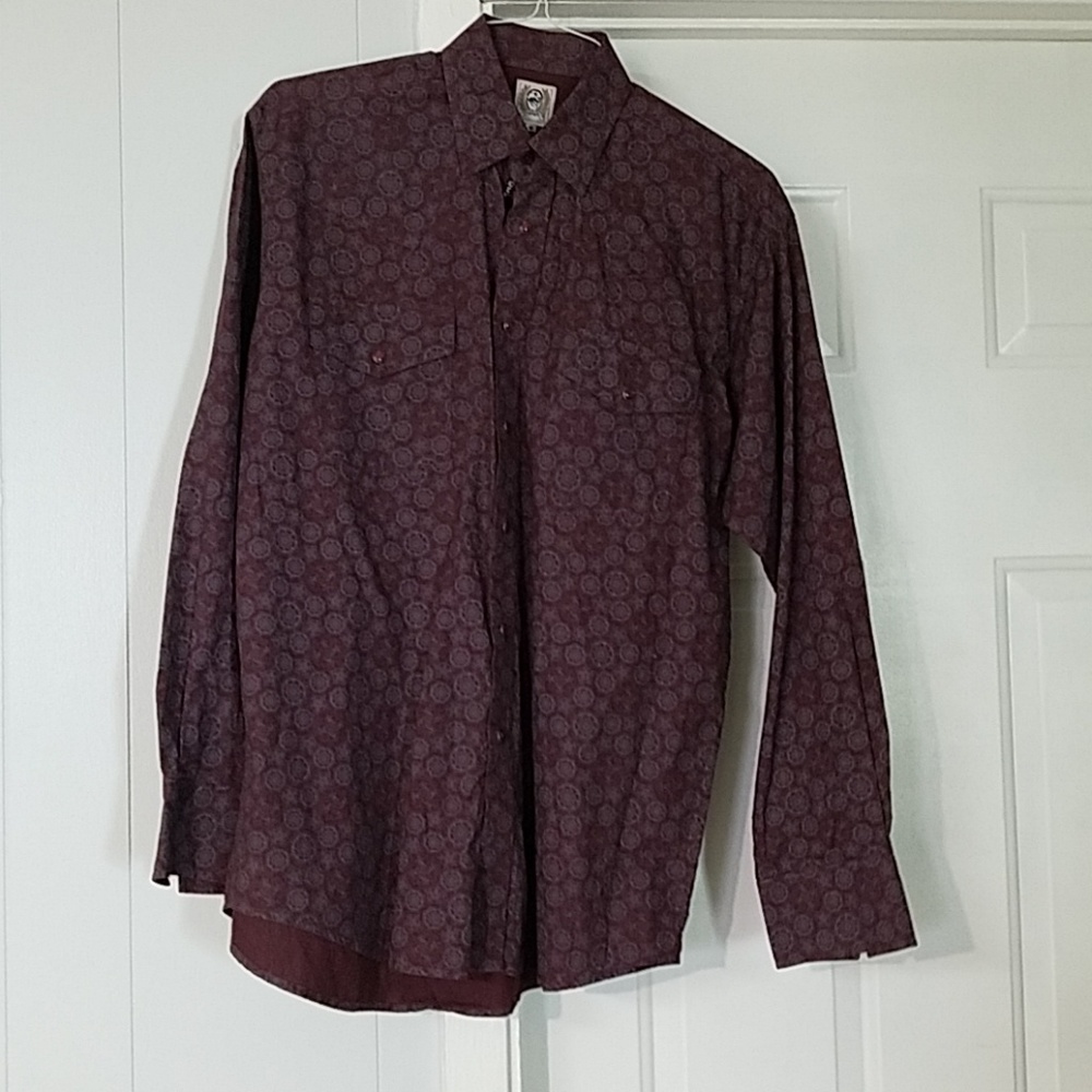 Mens longsleeve western shirt